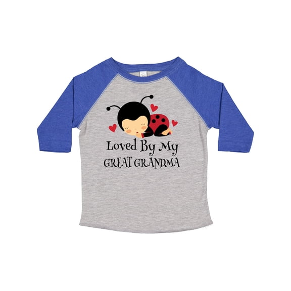 Inktastic Loved by My Great Grandma Girls Toddler T-Shirt