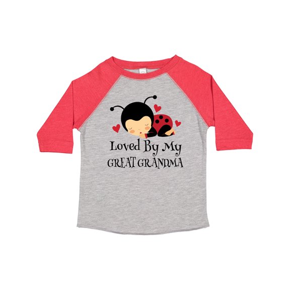 Inktastic Loved by My Great Grandma Girls Toddler T-Shirt