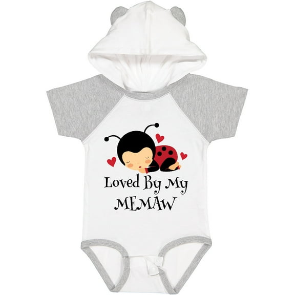 Inktastic Loved by My Memaw Grandchild Girls Baby Bodysuit