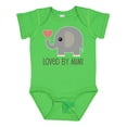 thumbnail image 1 of Inktastic Loved by My Mimi Grandchild Boys or Girls Baby Bodysuit, 1 of 5