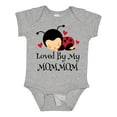 thumbnail image 1 of Inktastic Loved by My MomMom Grandchild Boys or Girls Baby Bodysuit, 1 of 5