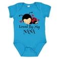 thumbnail image 1 of Inktastic Loved by My Nana Grandchild Boys or Girls Baby Bodysuit, 1 of 5