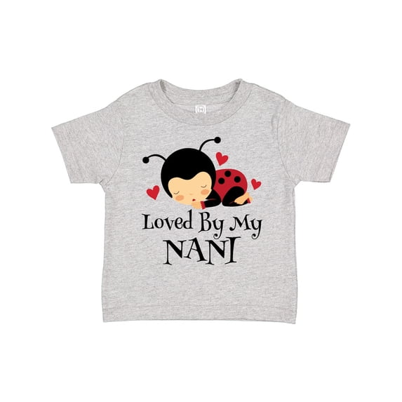 Inktastic Loved by My Nani Girls Toddler T-Shirt