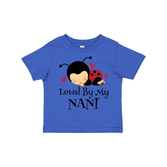 Inktastic Loved by My Nani Girls Toddler T-Shirt