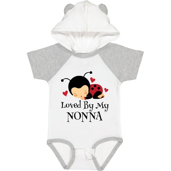 Inktastic Loved by My Nonna Grandchild Boys or Girls Baby Bodysuit