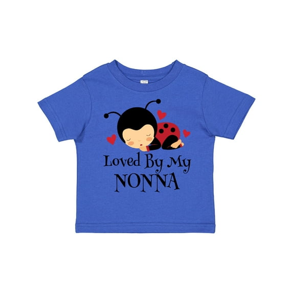 Inktastic Loved by My Nonna Grandchild Boys or Girls Toddler T-Shirt