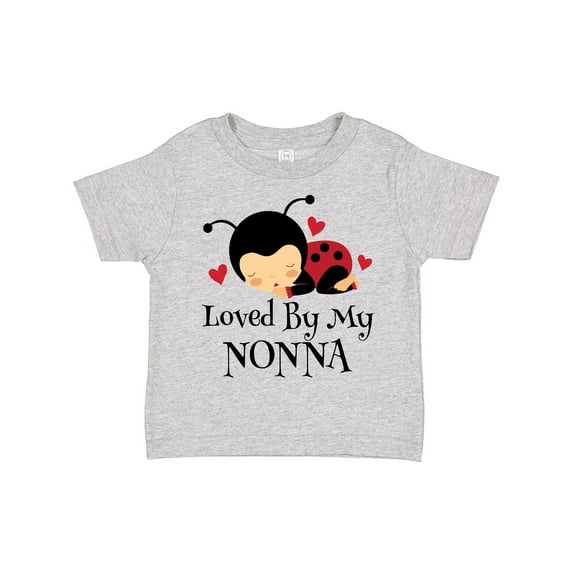 Inktastic Loved by My Nonna Grandchild Boys or Girls Toddler T-Shirt
