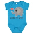 thumbnail image 1 of Inktastic Loved by Nana Grandchild Elephant Boys or Girls Baby Bodysuit, 1 of 5