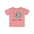 thumbnail image 1 of Inktastic Loved by Nana Grandchild Elephant Boys or Girls Baby T-Shirt, 1 of 5
