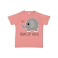 thumbnail image 1 of Inktastic Loved by Nana Grandchild Elephant Boys or Girls Toddler T-Shirt, 1 of 5