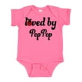thumbnail image 1 of Inktastic Loved by Pop Pop Boys or Girls Baby Bodysuit, 1 of 5
