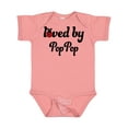 thumbnail image 1 of Inktastic Loved by Pop Pop Boys or Girls Baby Bodysuit, 1 of 5