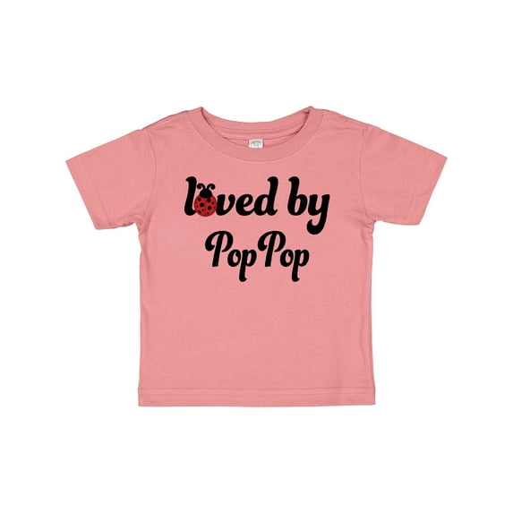 Inktastic Loved by Pop Pop Boys or Girls Baby T-Shirt