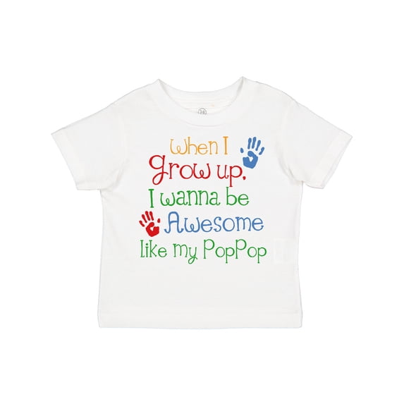Inktastic Loved by Pop Pop Boys or Girls Toddler T-Shirt