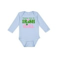 thumbnail image 1 of Inktastic Loves an Irish Girl Girls Long Sleeve Baby Bodysuit, 1 of 5