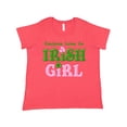 thumbnail image 1 of Inktastic Loves an Irish Girl Women's Plus Size T-Shirt, 1 of 5