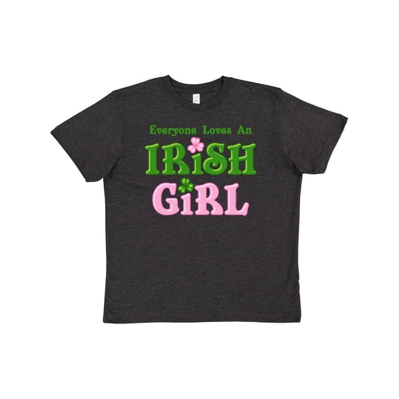 Inktastic Loves an Irish Girl Youth T-Shirt