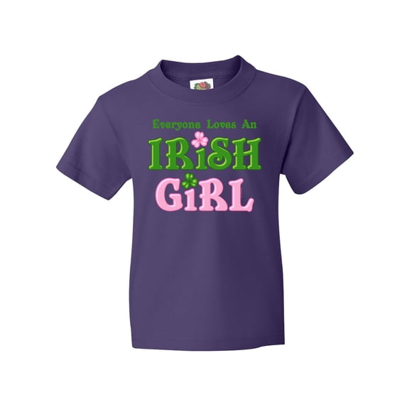 Inktastic Loves an Irish Girl Youth T-Shirt