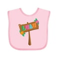 thumbnail image 1 of Inktastic Luau Sign Boys or Girls Baby Bib, 1 of 4
