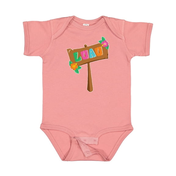 Inktastic Luau Sign Boys or Girls Baby Bodysuit