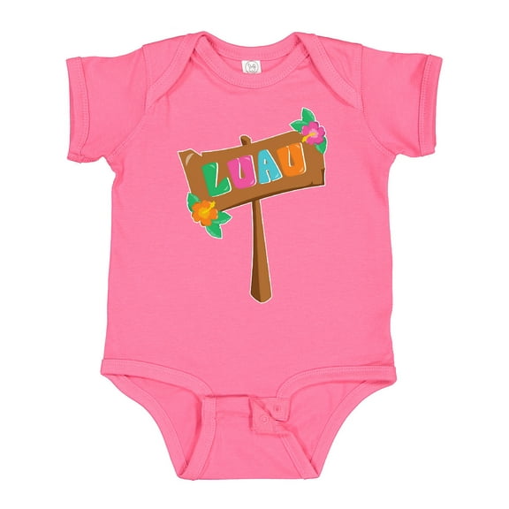 Inktastic Luau Sign Boys or Girls Baby Bodysuit