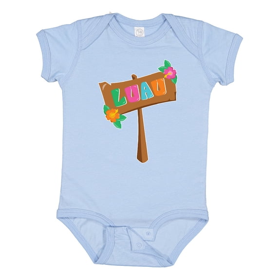 Inktastic Luau Sign Boys or Girls Baby Bodysuit
