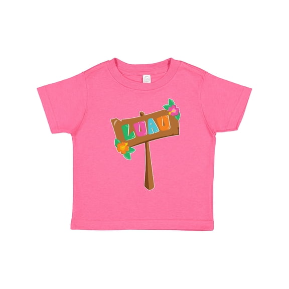 Inktastic Luau Sign Boys or Girls Toddler T-Shirt