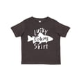 thumbnail image 1 of Inktastic Lucky Fishing Shirt Fish Boys or Girls Toddler T-Shirt, 1 of 5