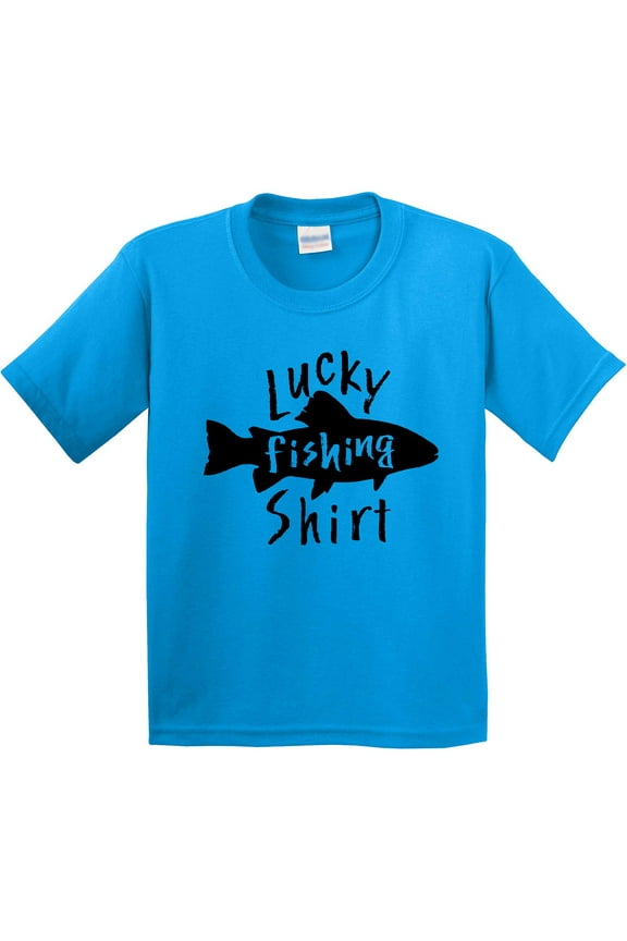 Lucky Fishing Shirt Fish Youth T-Shirt