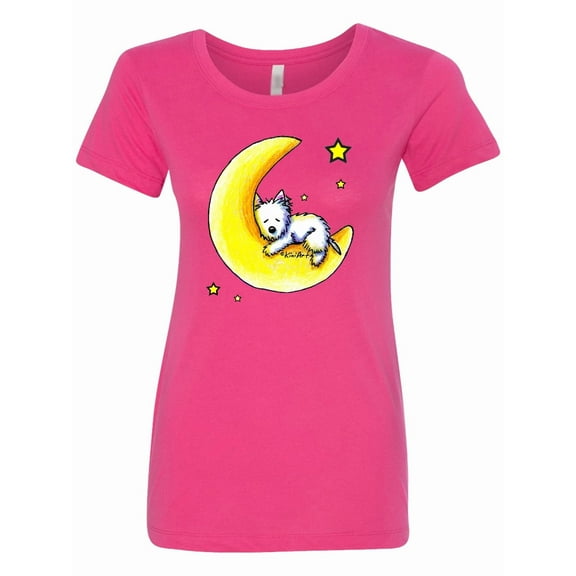 Inktastic Lunar Love Westie Women's T-Shirt
