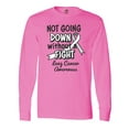 thumbnail image 1 of Inktastic Lung Cancer Awareness Not Going Down Without a Fight Long Sleeve T-Shirt, 1 of 5