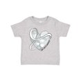 thumbnail image 1 of Inktastic Lung Cancer Awareness White Ribbon Around Heart Boys or Girls Baby T-Shirt, 1 of 5