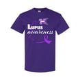 thumbnail image 1 of Inktastic Lupus Awareness Butterfly Ribbon T-Shirt, 1 of 5