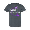 thumbnail image 1 of Inktastic Lupus Awareness Butterfly Ribbon T-Shirt, 1 of 5
