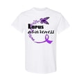 thumbnail image 1 of Inktastic Lupus Awareness Butterfly Ribbon T-Shirt, 1 of 5