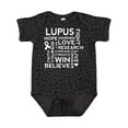 thumbnail image 1 of Inktastic Lupus Awareness Fight Cure Support Boys or Girls Baby Bodysuit, 1 of 5