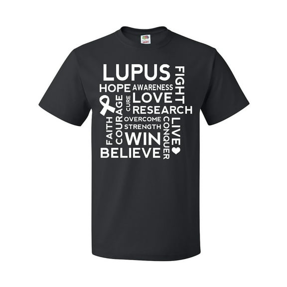 Inktastic Lupus Awareness Fight Cure Support T-Shirt