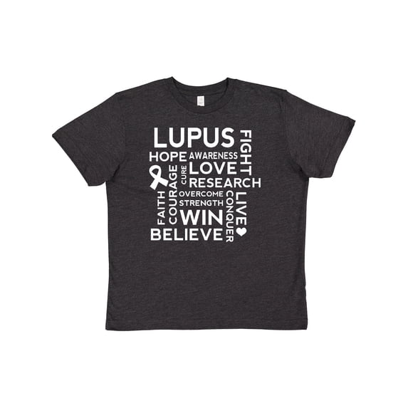 Inktastic Lupus Awareness Fight Cure Support Youth T-Shirt