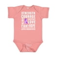 thumbnail image 1 of Inktastic Lupus Awareness Strength Support Courage Boys or Girls Baby Bodysuit, 1 of 5