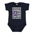 thumbnail image 1 of Inktastic Lupus Awareness Strength Support Courage Boys or Girls Baby Bodysuit, 1 of 5