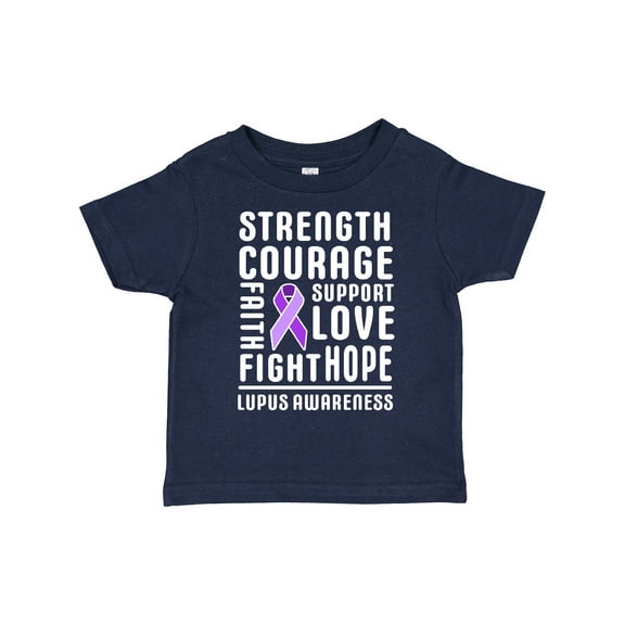 Inktastic Lupus Awareness Strength Support Courage Boys or Girls Toddler T-Shirt
