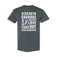 thumbnail image 1 of Inktastic Lupus Awareness Strength Support Courage T-Shirt, 1 of 5