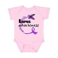 thumbnail image 1 of Inktastic Lupus Awareness butterfly ribbon Boys or Girls Baby Bodysuit, 1 of 5