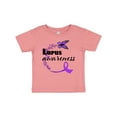 thumbnail image 1 of Inktastic Lupus Awareness butterfly ribbon Boys or Girls Baby T-Shirt, 1 of 5