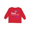 thumbnail image 1 of Inktastic Lupus Awareness butterfly ribbon Boys or Girls Long Sleeve Toddler T-Shirt, 1 of 5