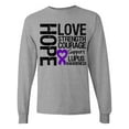 thumbnail image 1 of Inktastic Lupus Hope Love Strength 2 Long Sleeve T-Shirt, 1 of 5