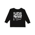 thumbnail image 1 of Inktastic Lupus Picked The Wrong Diva Girls Long Sleeve Toddler T-Shirt, 1 of 5