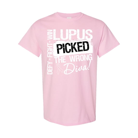 Inktastic Lupus Picked the Wrong Diva T-Shirt