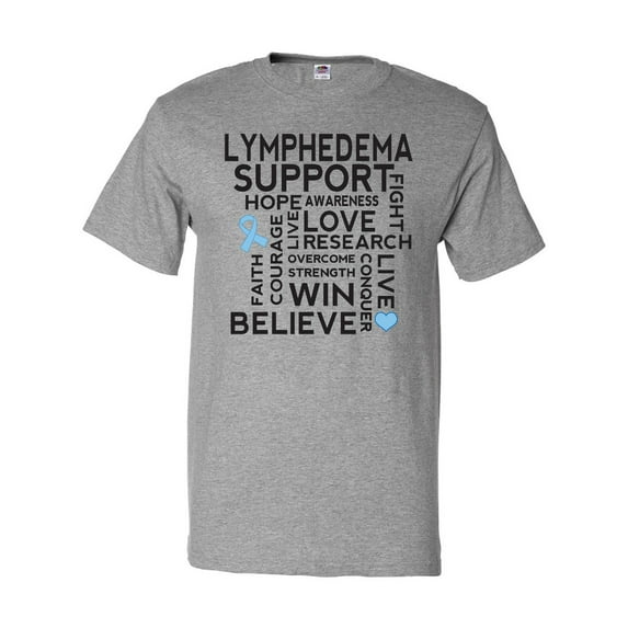 Inktastic Lymphedema Awareness Month Ribbon T-Shirt