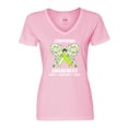 thumbnail image 1 of Inktastic Lymphoma Awareness Hope Support and Love Women's V-Neck T-Shirt, 1 of 5
